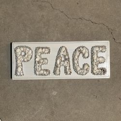 Peace Frame Made Out Of Shells 🐚 