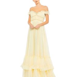 3 Mac Dugall maxi Party gowns