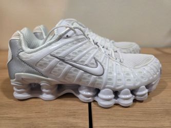 Nike Shox TL - White/Metallic Silver - Men's 7.5 - Brand New