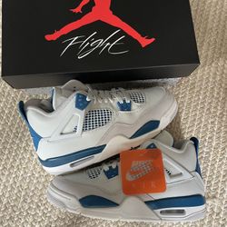 Jordan 4 Military Blue Size 10,11 And 12