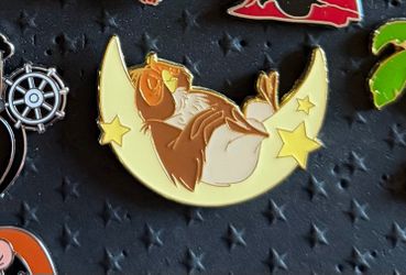 Owl BoxLunch Moon Pin