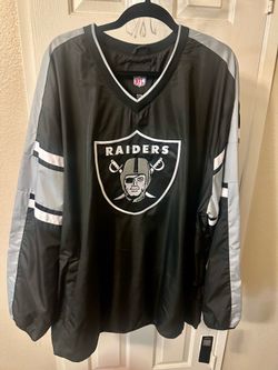 RAIDERS PULLOVER LIGHT JACKET SIZE-4XL / NEW