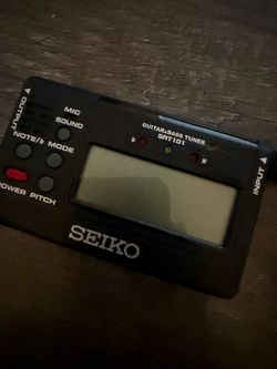 Seiko guitar tuner