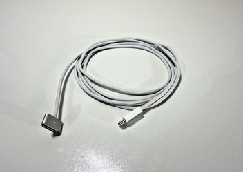 USB-C to MagSafe 3 Charging Cable for MacBook Air Pro Silver Braided