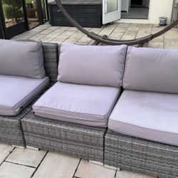 Wicker Sofa Modular