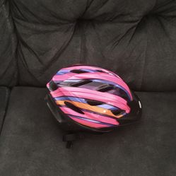 Girls Pink Bike Helmet