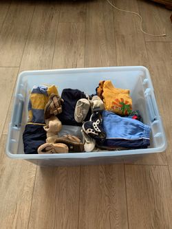 3-9 month baby boy clothes ( will be in a bag for pick up)