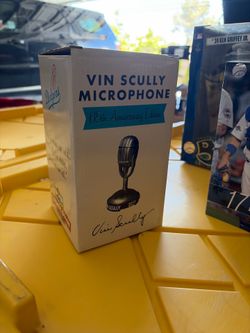 Vin Scully  Microphone Collectible