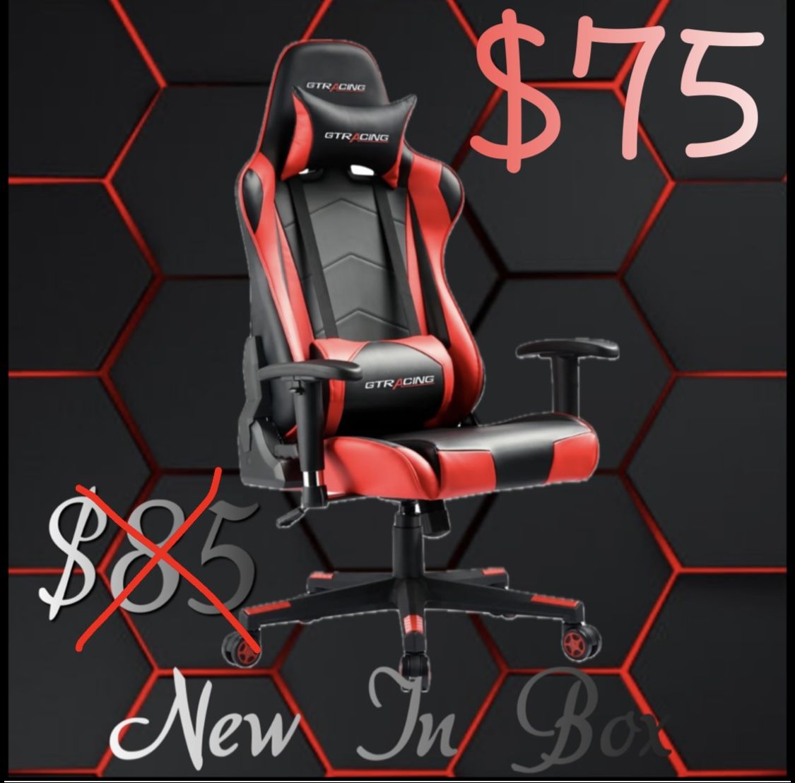 GTRACING GAME CHAIR NEW
