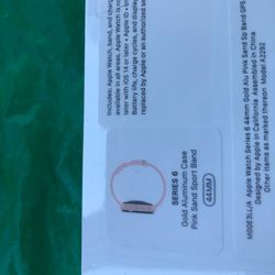 New Apple Watch series 6 gold 44mm Or 40mm gps new sealed For Sale Or Trade For iPhone 11 Pro Max