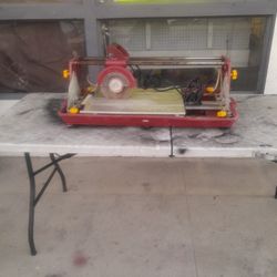 7 In Bridge Tile Saw Everything Works