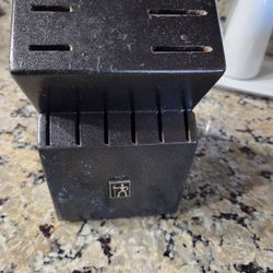 Zwilling J.A. Henckels Black Wood 12-Slot Counter Top Knife Block