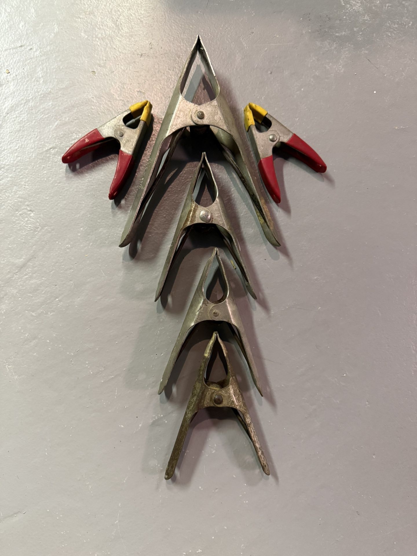 Metal Clamps Pre Owned