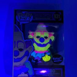 BRAND NEW JUMBO THE KLOWN BLACKLIGHT GLOW 