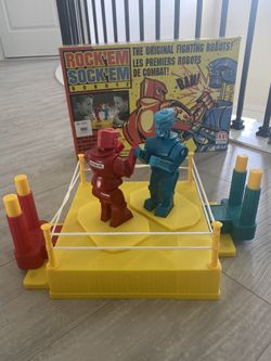 Mattel Rock’em Sock’em Robots Game