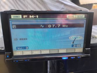 Alpine car stereo