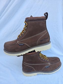Size 11 W - Iron Age Men's Solidifier 6" Composite Toe Waterproof Work Boot