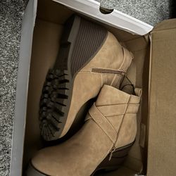 Compare St. John's Bay Womens Portobello Wedge Heel Booties