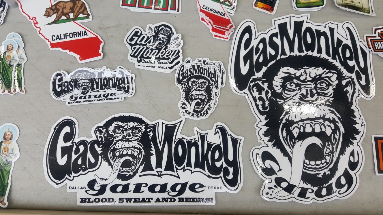 Gas Monkey Garage Stickers