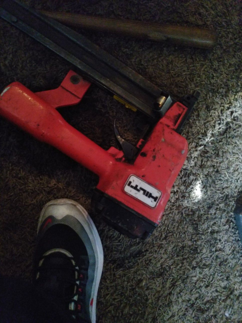 Hilti nail gun