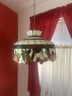 Tiffany Style Stained Glass Chained Lighting