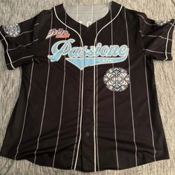 Jojo’s Bizarre Adventure: Golden Wind Passione Baseball Jersey 4XL