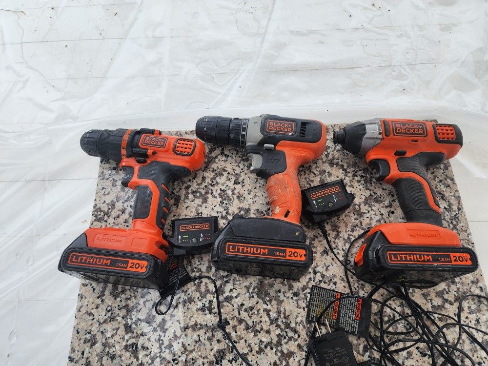 Impact and screw Drill