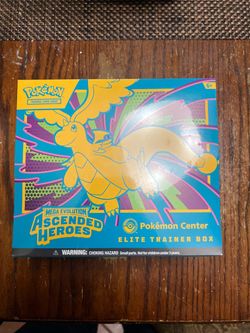 Pokemon Center ETB Ascended Hero’s