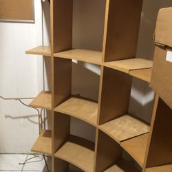 Shelving Unit All Wood