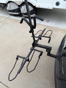 bike rack, hitch mount