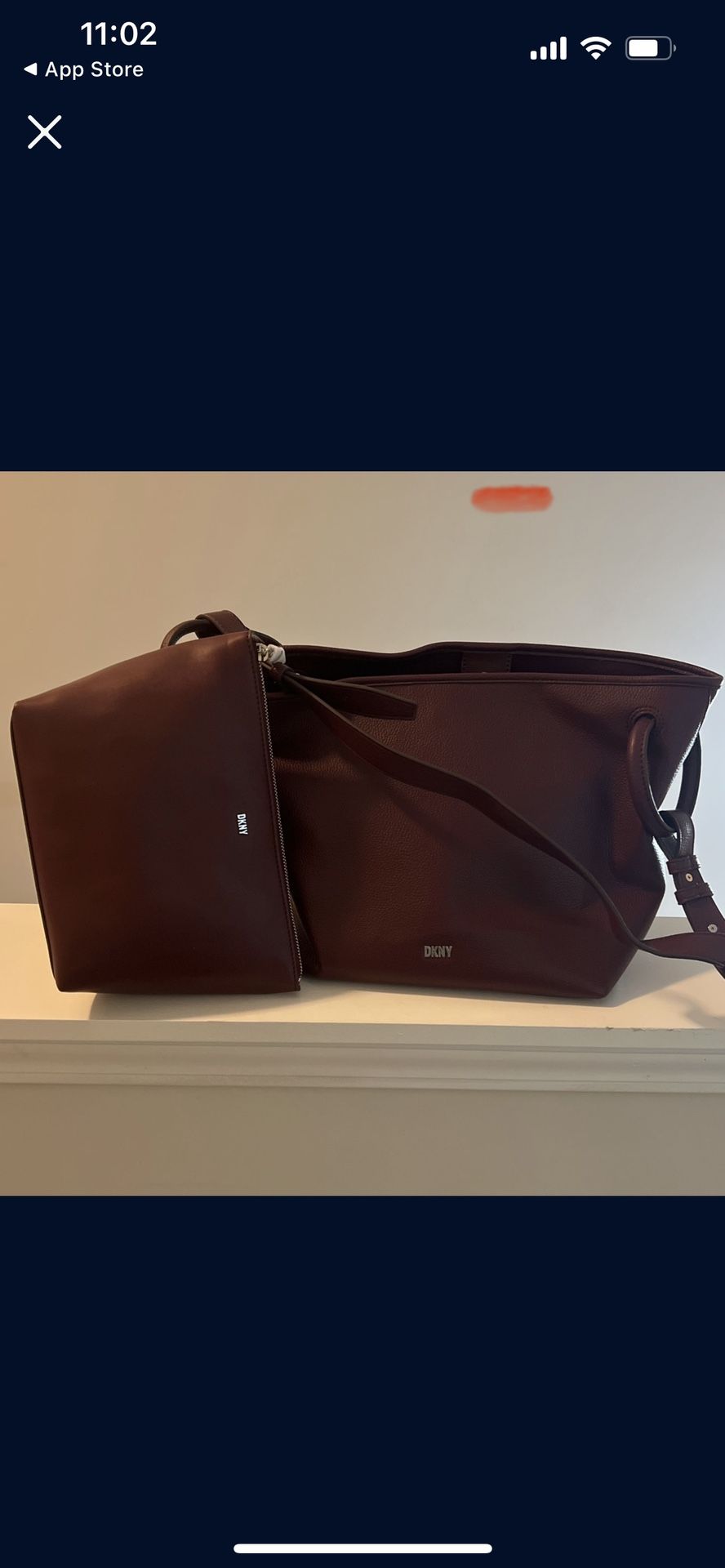 DKNY Purse And Cosmetic Bag