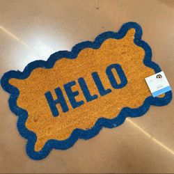 HELLO Door Mat – 30” x 18”