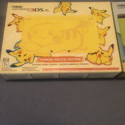 Nintendo 3Ds Pikachu Edition