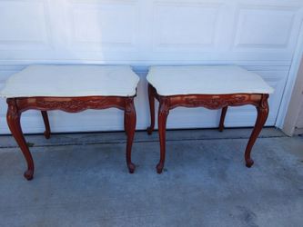 Antique Marble Top Tables