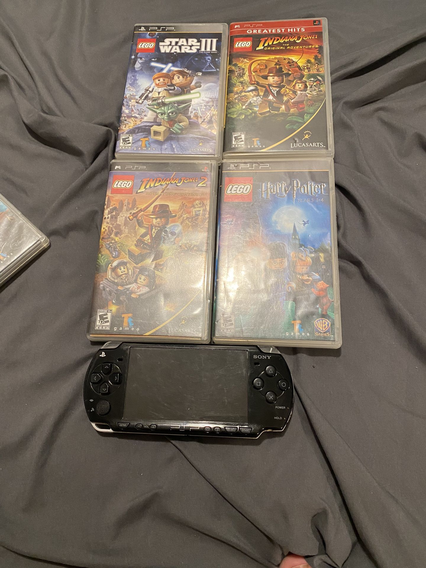 PSP With PSP Games