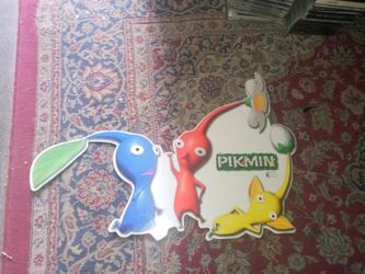 Vintage gamecube pikmin store display