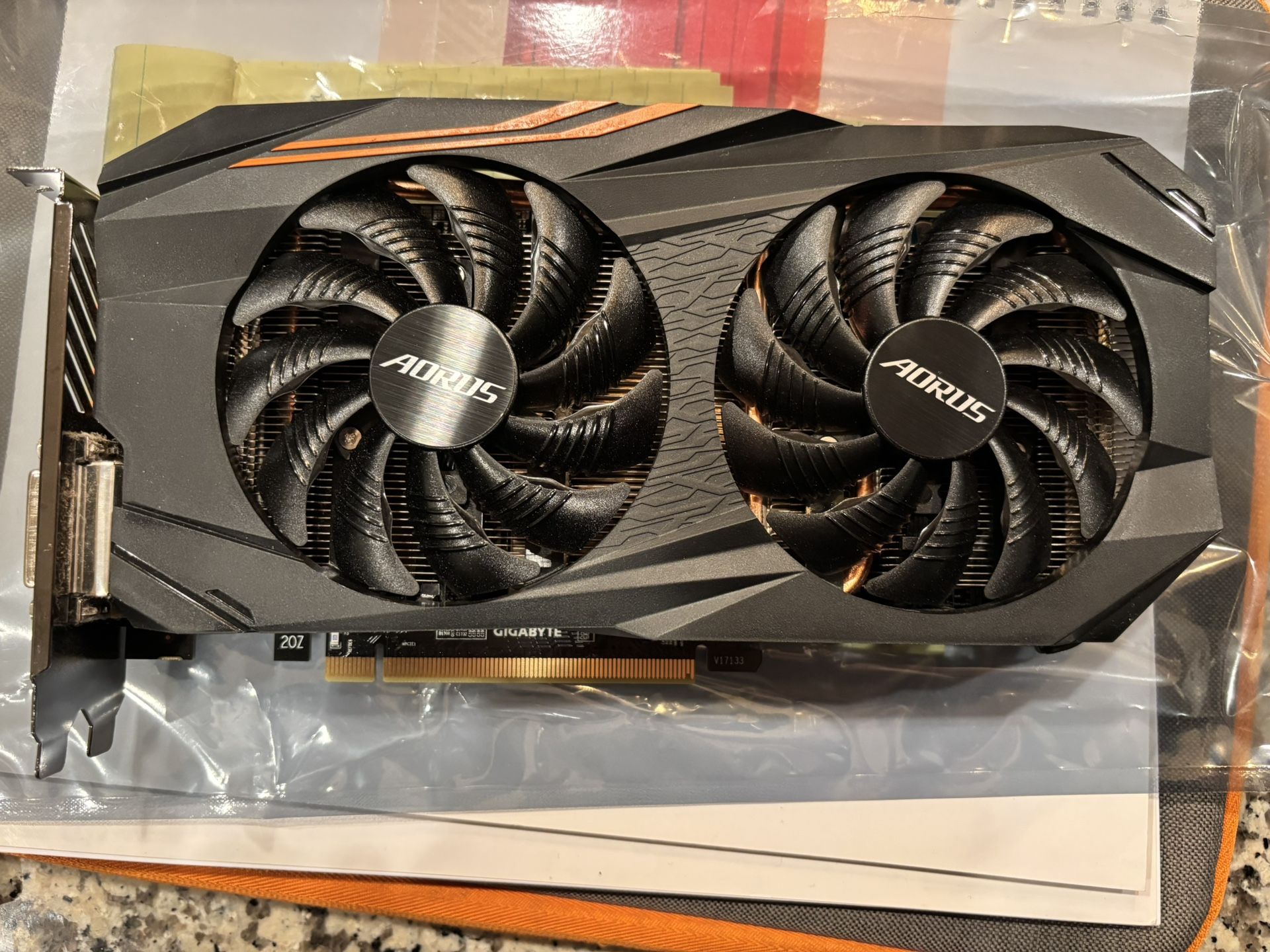 Graphics Card - Gigabyte Aorus RX 570 4GB