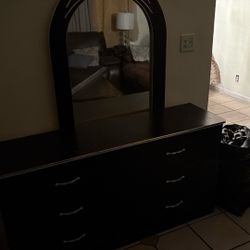 Dresser And Mirror