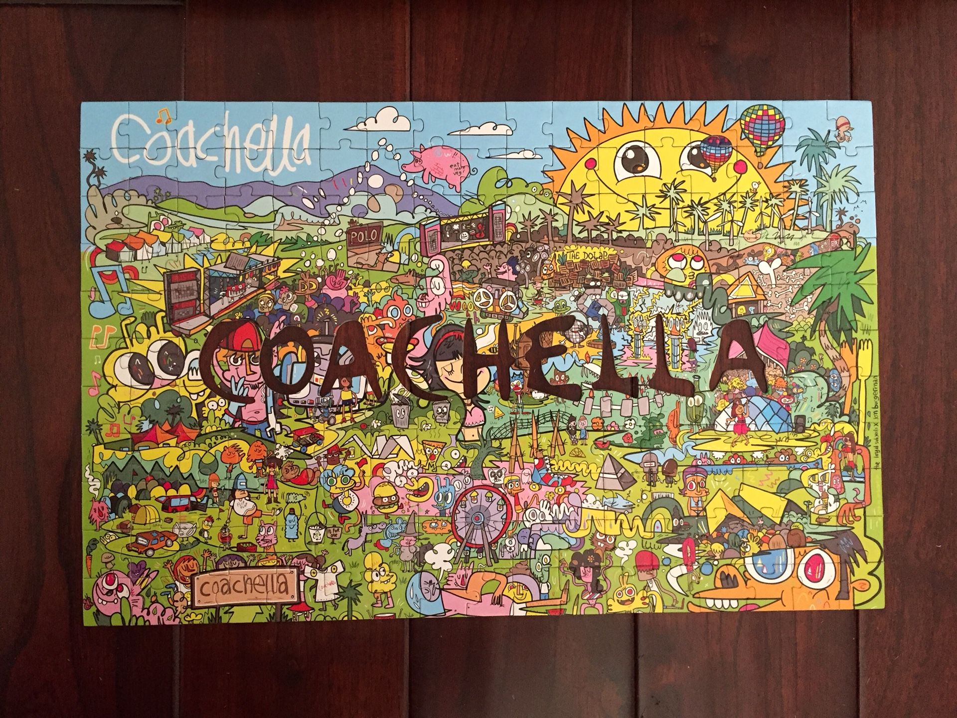 Coachella Puzzle w/ Box