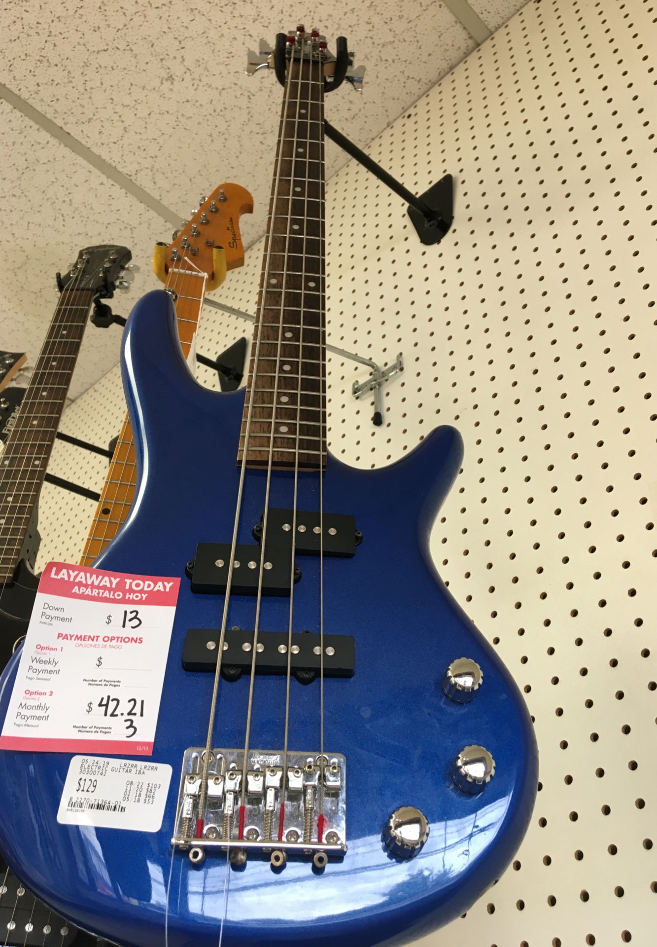 Ibanez electric guitar