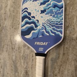 Friday Original 16mm Sea Salt Design Pickleball Paddle