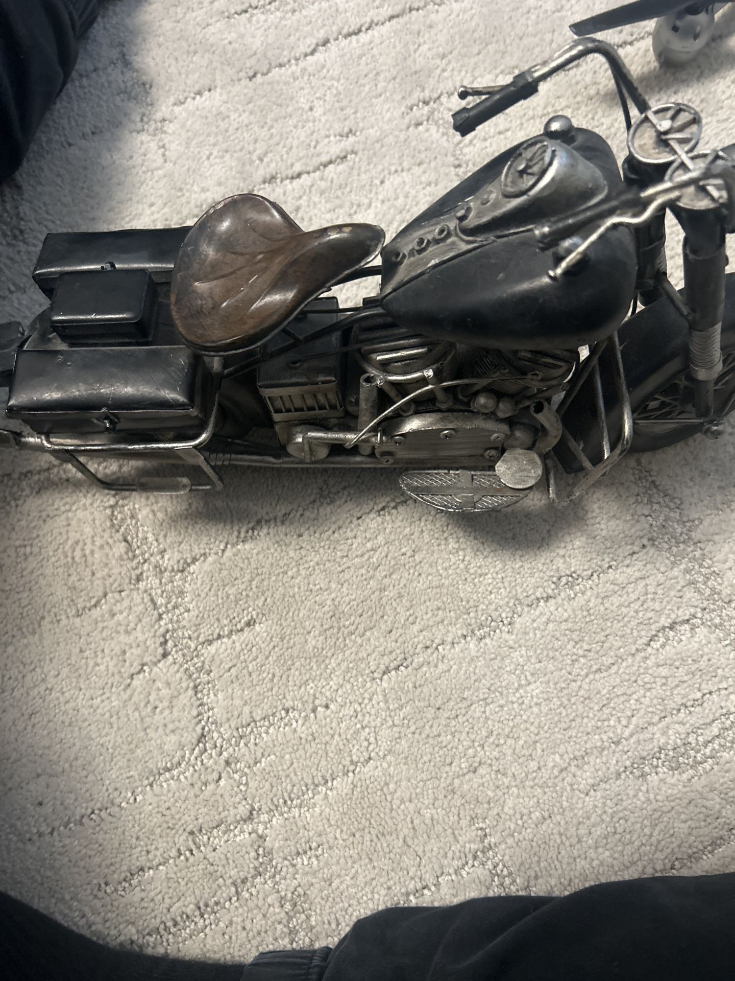 Vintage Harley Motercycle Toy