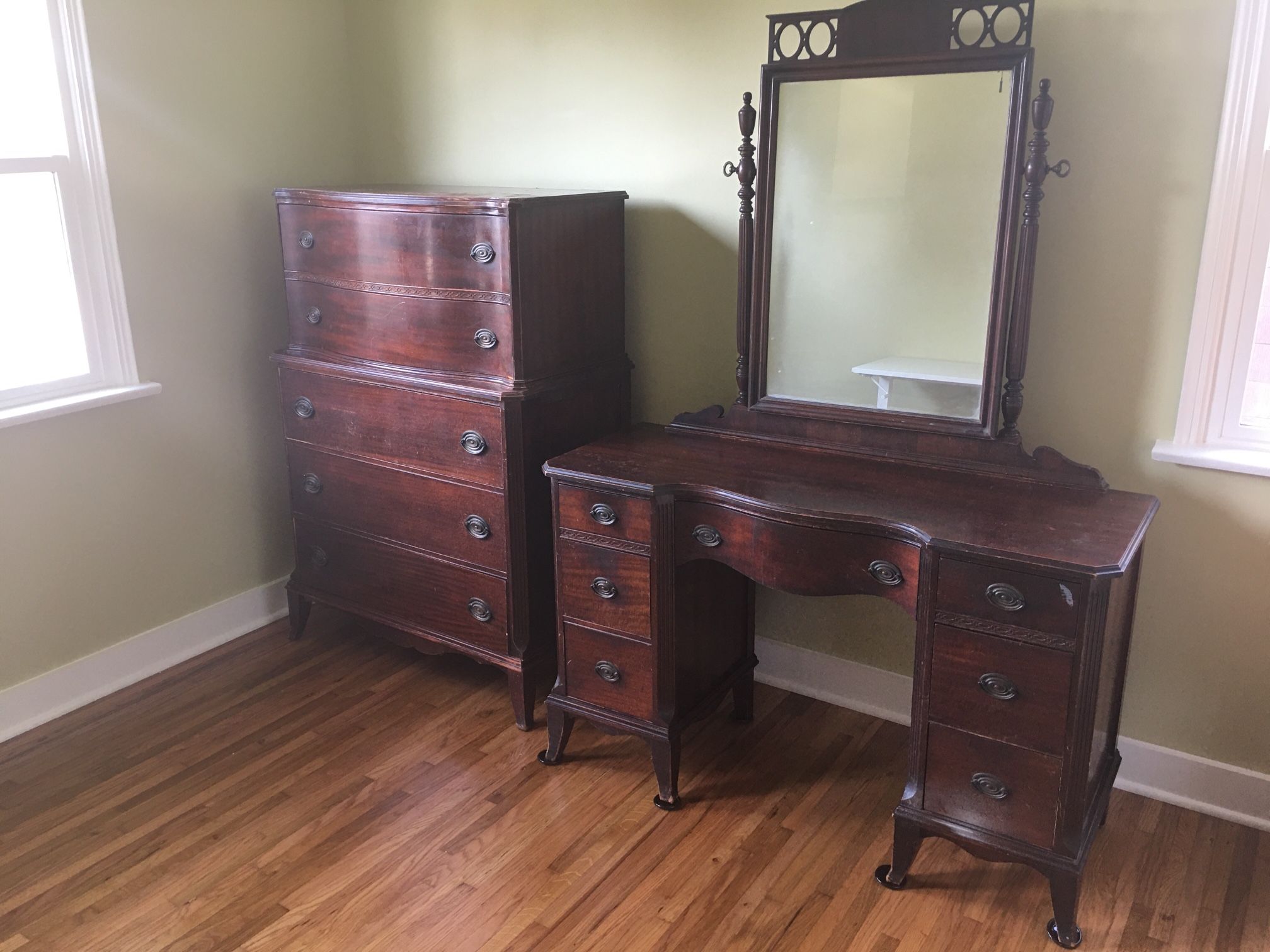 Antique dresser And  drawer