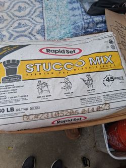 Stucco mix