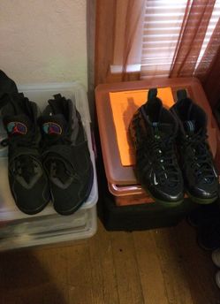 Jordan’s size 11 and foams size 11