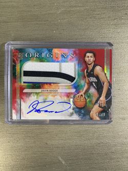 Jalen Suggs Rookie Patch Auto