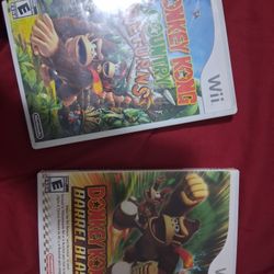 DONKEY KONG Wii GAMES.