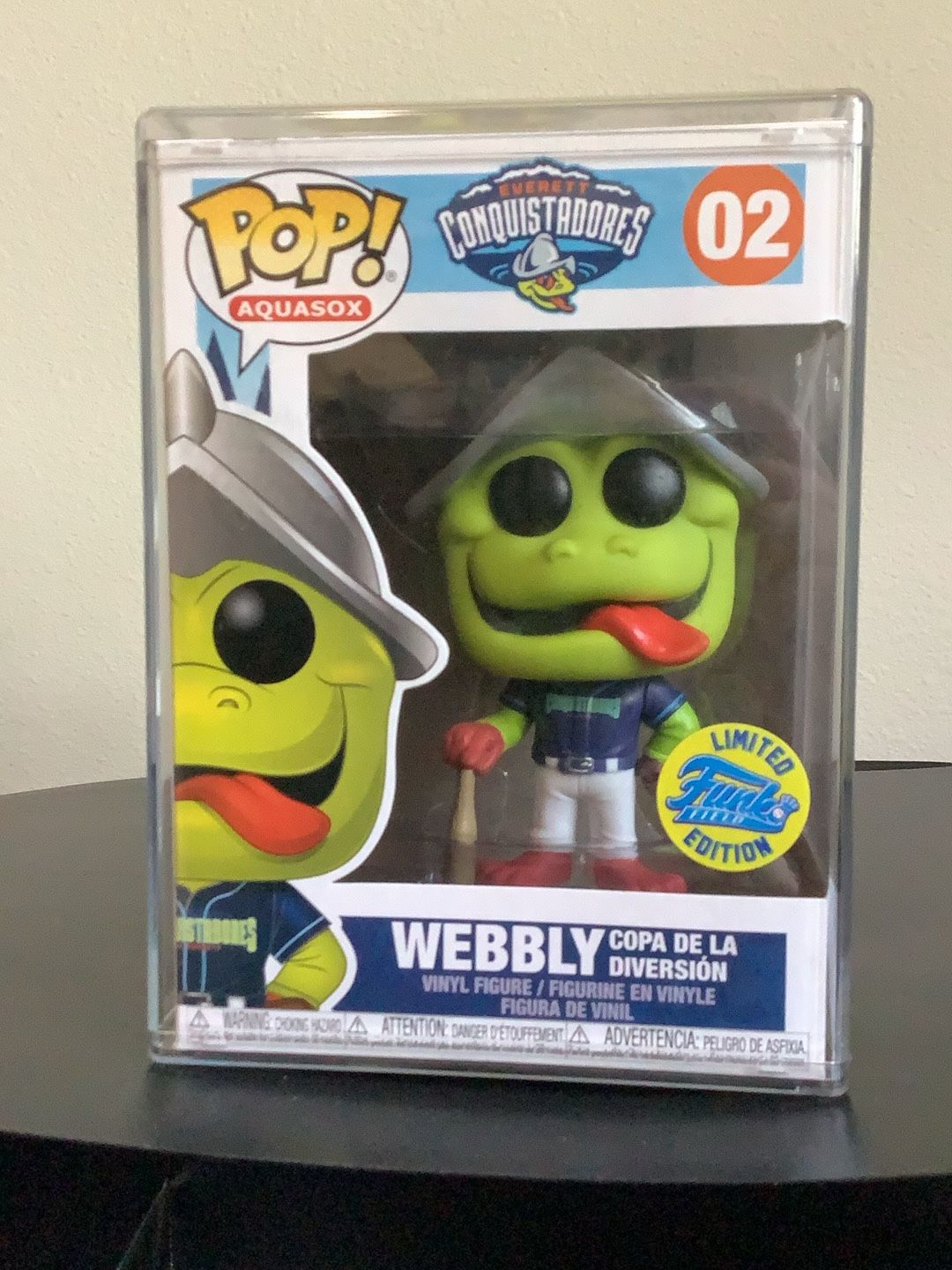 Funko Pop! Everett Aquasox Conquistadores - Webbly #02