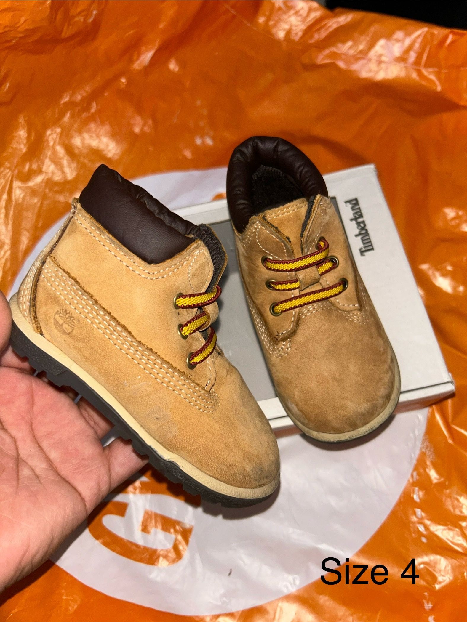 Baby Timberlands Size 4