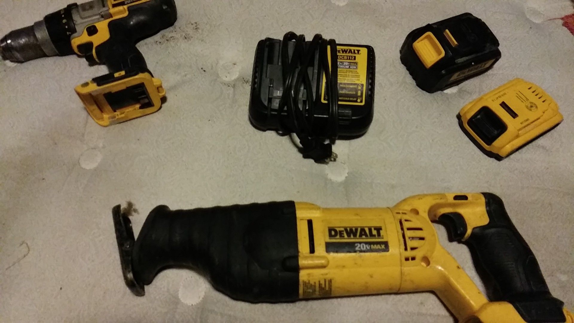 20-volt Max lithium DeWalt set